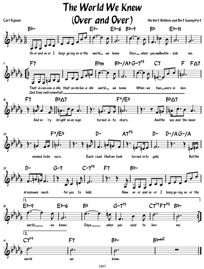 Sheet Music